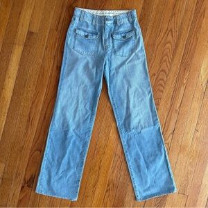 Stella McCartney 70s front pocket flared jeans